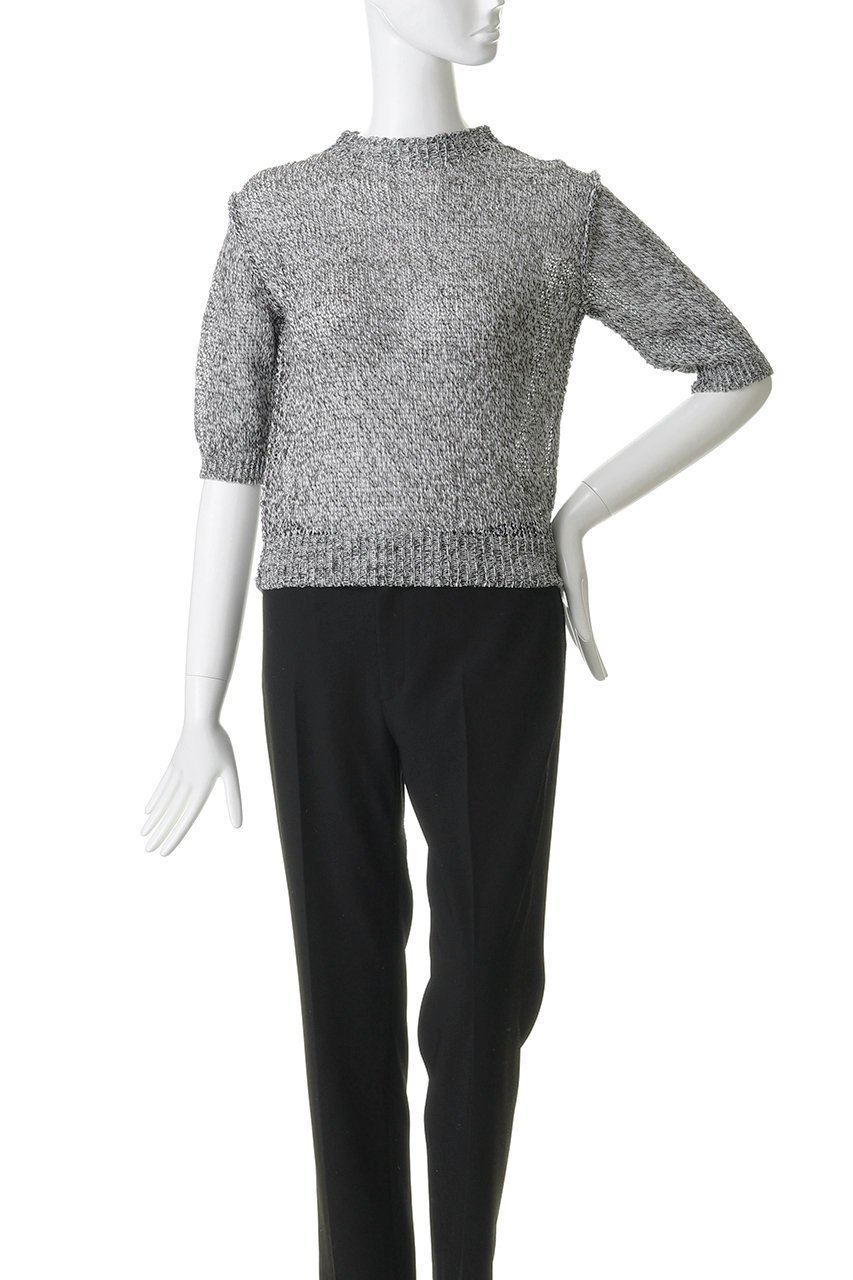 【その他のブランド/Other】のラフィアリネントップス 人気、トレンドファッション・服の通販 founy(ファニー) 　ファッション　Fashion　レディースファッション　Fashion for Women　トップス・カットソー　Cut & Sew Tops　シャツ・ブラウス・オフィスカジュアル　Elegant Blouses & Button-Ups　ロングTシャツ・Tシャツ　Longline T-Shirts & Tees　カットソー・ベーシックTシャツ　Cut-and-Sewn Tops / Stretch Tees & Basics　イタリア　Italy　ショート　Short, Short Length　スリーブ　Sleeve, Long Sleeve / Short Sleeve　ラフィア　Raffia, Natural Straw　リネン　Linen, Linen Fabric　夏　Summer　新作・新入荷　New Arrivals / New In　春　Spring　S/S・春夏　SS, Spring/Summer, Warm Season　other-2|ID: prp329100004922640 ipo3291000000036936214