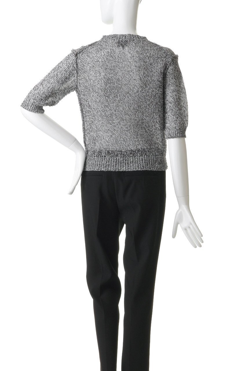 【その他のブランド/Other】のラフィアリネントップス 人気、トレンドファッション・服の通販 founy(ファニー) 　ファッション　Fashion　レディースファッション　Fashion for Women　トップス・カットソー　Cut & Sew Tops　シャツ・ブラウス・オフィスカジュアル　Elegant Blouses & Button-Ups　ロングTシャツ・Tシャツ　Longline T-Shirts & Tees　カットソー・ベーシックTシャツ　Cut-and-Sewn Tops / Stretch Tees & Basics　イタリア　Italy　ショート　Short, Short Length　スリーブ　Sleeve, Long Sleeve / Short Sleeve　ラフィア　Raffia, Natural Straw　リネン　Linen, Linen Fabric　夏　Summer　新作・新入荷　New Arrivals / New In　春　Spring　S/S・春夏　SS, Spring/Summer, Warm Season　other-4|ID: prp329100004922640 ipo3291000000036936219