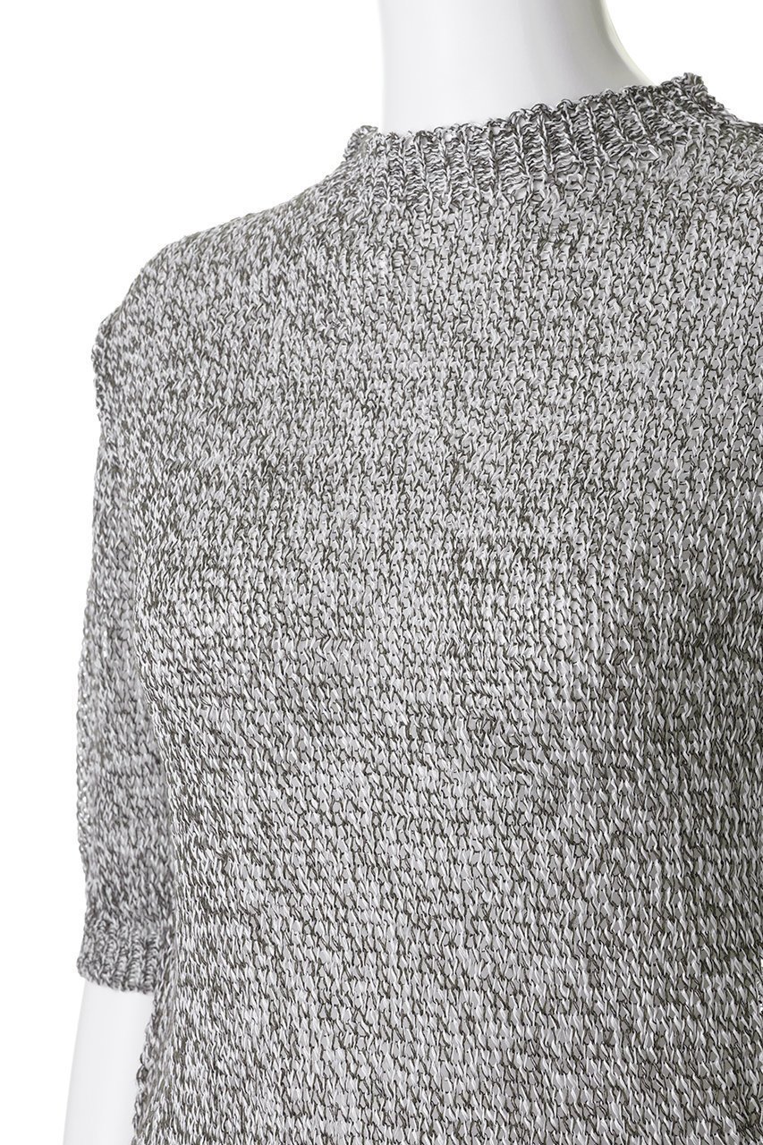 【その他のブランド/Other】のラフィアリネントップス 人気、トレンドファッション・服の通販 founy(ファニー) 　ファッション　Fashion　レディースファッション　Fashion for Women　トップス・カットソー　Cut & Sew Tops　シャツ・ブラウス・オフィスカジュアル　Elegant Blouses & Button-Ups　ロングTシャツ・Tシャツ　Longline T-Shirts & Tees　カットソー・ベーシックTシャツ　Cut-and-Sewn Tops / Stretch Tees & Basics　イタリア　Italy　ショート　Short, Short Length　スリーブ　Sleeve, Long Sleeve / Short Sleeve　ラフィア　Raffia, Natural Straw　リネン　Linen, Linen Fabric　夏　Summer　新作・新入荷　New Arrivals / New In　春　Spring　S/S・春夏　SS, Spring/Summer, Warm Season　other-5|ID: prp329100004922640 ipo3291000000036936222