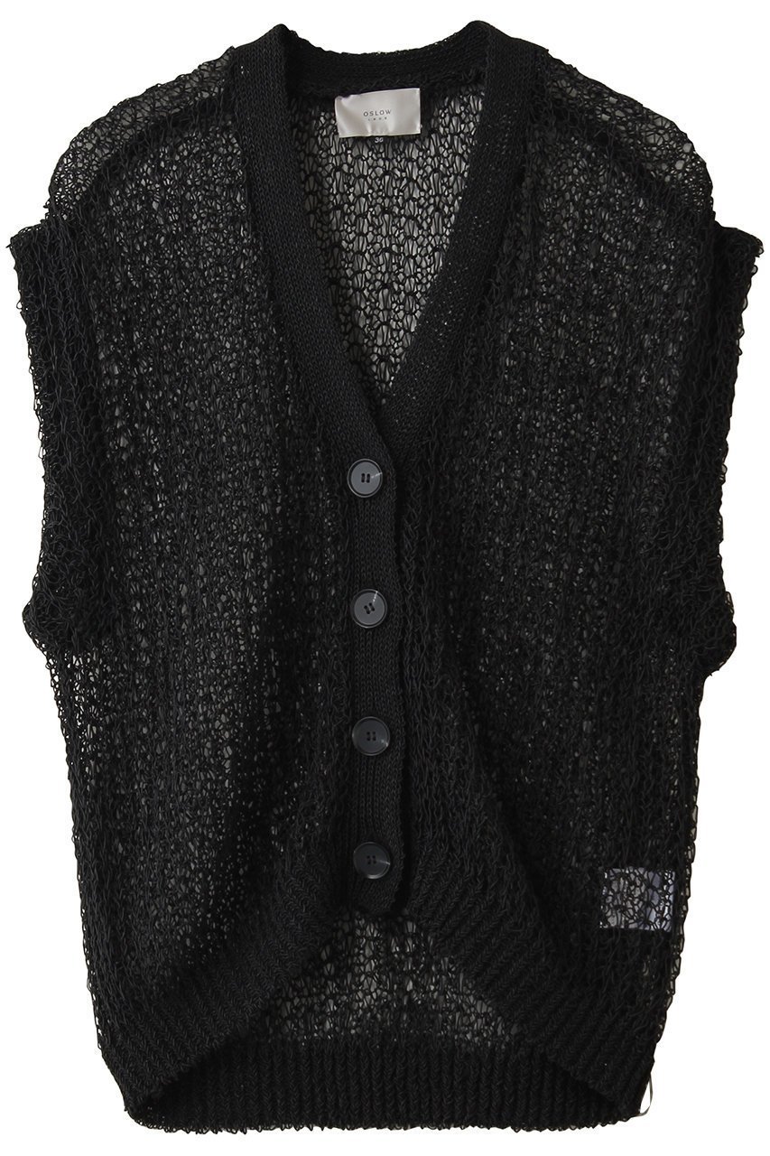 【その他のブランド/Other】のブライトポリエステルカーディガン インテリア・キッズ・メンズ・レディースファッション・服の通販 founy(ファニー) 　ファッション　Fashion　レディースファッション　Fashion for Women　トップス・カットソー　Cut & Sew Tops　カーディガン・羽織り　Layered Style Cardigans　シャツ・ブラウス・オフィスカジュアル　Elegant Blouses & Button-Ups　ロングTシャツ・Tシャツ　Longline T-Shirts & Tees　カットソー・ベーシックTシャツ　Cut-and-Sewn Tops / Stretch Tees & Basics　おすすめ　Recommended / Our Picks　カーディガン　Cardigan, Knitwear　キャミソール　Camisole, Spaghetti Strap Top　シアー　Sheer, See-Through　タートルネック　Turtleneck, High Neck　バランス　Balance, Style Balance　エレガント 上品　Elegant　夏　Summer　新作・新入荷　New Arrivals / New In　ブラック|ID: prp329100004922642 ipo3291000000036936231