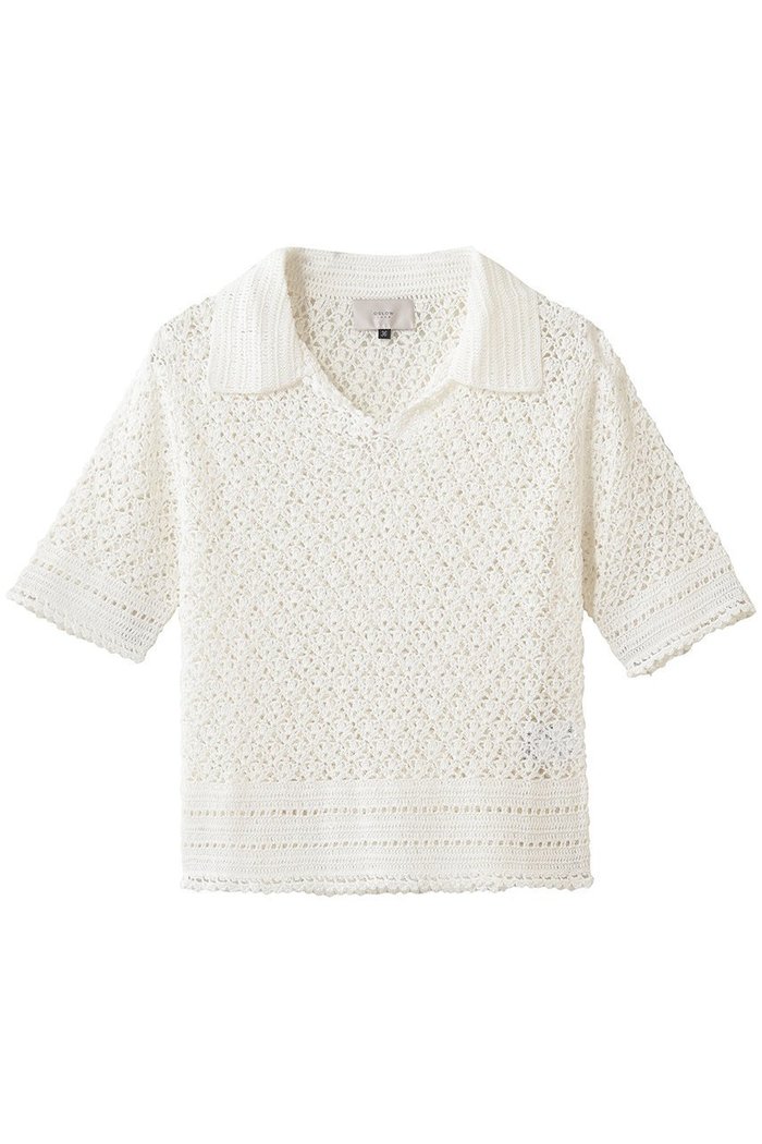 【その他のブランド/Other】のコットンシルケットかぎ針編みトップス インテリア・キッズ・メンズ・レディースファッション・服の通販 founy(ファニー) https://founy.com/ ファッション Fashion レディースファッション Fashion for Women トップス・カットソー Cut & Sew Tops シャツ・ブラウス・オフィスカジュアル Elegant Blouses & Button-Ups ロングTシャツ・Tシャツ Longline T-Shirts & Tees カットソー・ベーシックTシャツ Cut-and-Sewn Tops / Stretch Tees & Basics かぎ針 Crochet エレガント 上品 Elegant コンパクト Compact, Small Size ショート Short, Short Length シルケット Silket, Silky Cotton スリーブ Sleeve, Long Sleeve / Short Sleeve テクスチャー Texture, Textured Fabric ボトム Bottoms, Lower Wear 夏 Summer 手編み Hand-Knitted, Handmade Knit 新作・新入荷 New Arrivals / New In 春 Spring S/S・春夏 SS, Spring/Summer, Warm Season |ID: prp329100004922644 ipo3291000000036936245