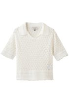 【その他のブランド/Other】のコットンシルケットかぎ針編みトップス ホワイト|ID: prp329100004922644 ipo3291000000036936248