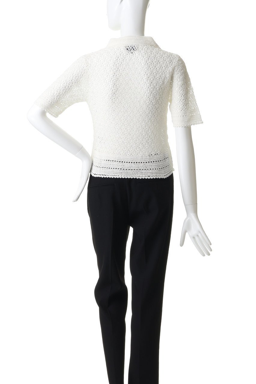 【その他のブランド/Other】のコットンシルケットかぎ針編みトップス 人気、トレンドファッション・服の通販 founy(ファニー) 　ファッション　Fashion　レディースファッション　Fashion for Women　トップス・カットソー　Cut & Sew Tops　シャツ・ブラウス・オフィスカジュアル　Elegant Blouses & Button-Ups　ロングTシャツ・Tシャツ　Longline T-Shirts & Tees　カットソー・ベーシックTシャツ　Cut-and-Sewn Tops / Stretch Tees & Basics　かぎ針　Crochet　エレガント 上品　Elegant　コンパクト　Compact, Small Size　ショート　Short, Short Length　シルケット　Silket, Silky Cotton　スリーブ　Sleeve, Long Sleeve / Short Sleeve　テクスチャー　Texture, Textured Fabric　ボトム　Bottoms, Lower Wear　夏　Summer　手編み　Hand-Knitted, Handmade Knit　新作・新入荷　New Arrivals / New In　春　Spring　S/S・春夏　SS, Spring/Summer, Warm Season　other-4|ID: prp329100004922644 ipo3291000000036936254