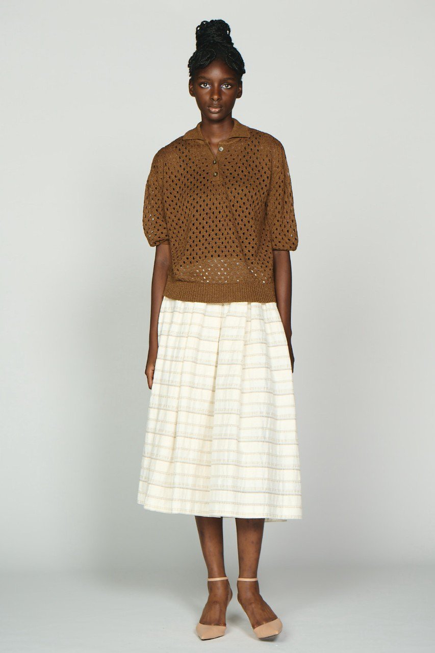 【その他のブランド/Other】のHARVEST コットンリネントップス 人気、トレンドファッション・服の通販 founy(ファニー) 　ファッション　Fashion　レディースファッション　Fashion for Women　アウター　Coat / Outerwear Collection　トップス・カットソー　Cut & Sew Tops　シャツ・ブラウス・オフィスカジュアル　Elegant Blouses & Button-Ups　ロングTシャツ・Tシャツ　Longline T-Shirts & Tees　ベスト&ジレ / 重ね着スタイル　Vests & Gilets　カットソー・ベーシックTシャツ　Cut-and-Sewn Tops / Stretch Tees & Basics　ショート　Short, Short Length　スリーブ　Sleeve, Long Sleeve / Short Sleeve　リラックス　Relax, Relaxed Fit　夏　Summer　新作・新入荷　New Arrivals / New In　other-6|ID: prp329100004922646 ipo3291000000036936278