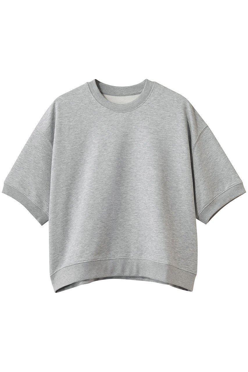 【その他のブランド/Other】のスビンプラチナム裏毛トップス インテリア・キッズ・メンズ・レディースファッション・服の通販 founy(ファニー) ファッション Fashion レディースファッション Fashion for Women トップス・カットソー Cut & Sew Tops シャツ・ブラウス・オフィスカジュアル Elegant Blouses & Button-Ups ロングTシャツ・Tシャツ Longline T-Shirts & Tees カットソー・ベーシックTシャツ Cut-and-Sewn Tops / Stretch Tees & Basics なめらか Smooth, Silky Texture ショート Short, Short Length スウェット / スエット Sweatshirt, Sweatwear スリーブ Sleeve, Long Sleeve / Short Sleeve エレガント 上品 Elegant 新作・新入荷 New Arrivals / New In グレー|ID: prp329100004922650 ipo3291000000036936284