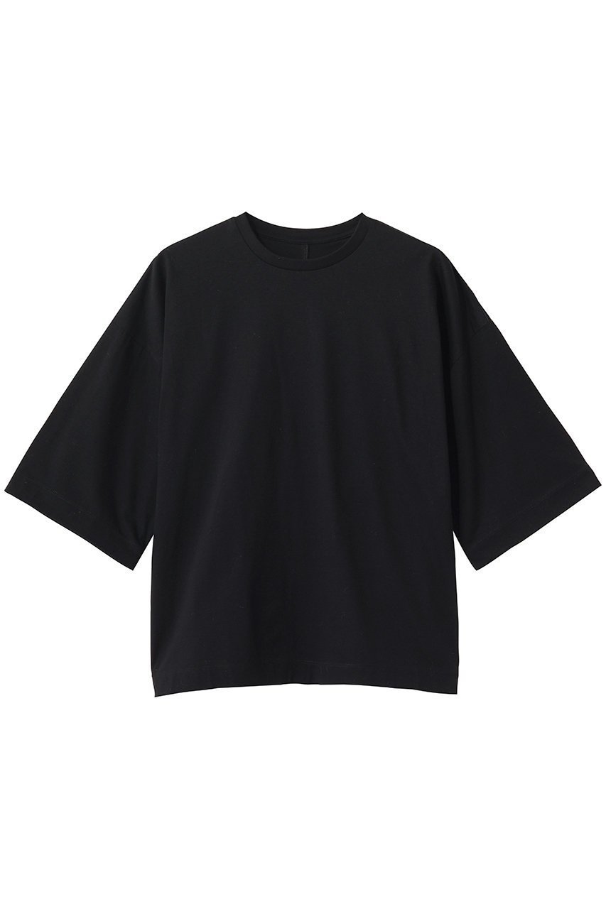 【その他のブランド/Other】のオーガニックコットンTシャツ インテリア・キッズ・メンズ・レディースファッション・服の通販 founy(ファニー) ファッション Fashion レディースファッション Fashion for Women トップス・カットソー Cut & Sew Tops シャツ・ブラウス・オフィスカジュアル Elegant Blouses & Button-Ups ロングTシャツ・Tシャツ Longline T-Shirts & Tees カットソー・ベーシックTシャツ Cut-and-Sewn Tops / Stretch Tees & Basics なめらか Smooth, Silky Texture イタリア Italy ショート Short, Short Length スマート Smart, Elegant スリーブ Sleeve, Long Sleeve / Short Sleeve バランス Balance, Style Balance 夏 Summer 新作・新入荷 New Arrivals / New In 春 Spring S/S・春夏 SS, Spring/Summer, Warm Season ブラック|ID: prp329100004922652 ipo3291000000036936302