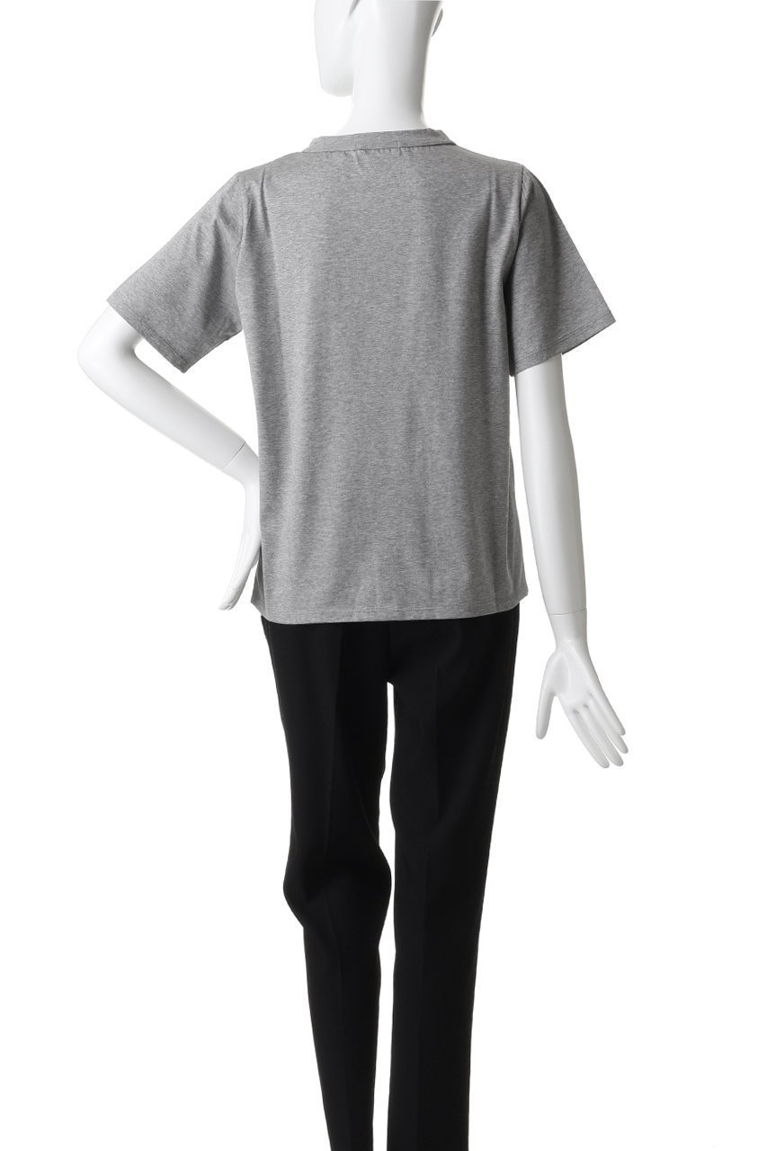 【マイ ウィークネス/MY WEAKNESS】のHarper T 人気、トレンドファッション・服の通販 founy(ファニー) 　ファッション　Fashion　レディースファッション　Fashion for Women　トップス・カットソー　Cut & Sew Tops　シャツ・ブラウス・オフィスカジュアル　Elegant Blouses & Button-Ups　ロングTシャツ・Tシャツ　Longline T-Shirts & Tees　カットソー・ベーシックTシャツ　Cut-and-Sewn Tops / Stretch Tees & Basics　なめらか　Smooth, Silky Texture　インナー　Innerwear　キュプラ　Cupro, Eco Fabric　ショート　Short, Short Length　スリーブ　Sleeve, Long Sleeve / Short Sleeve　デニム　Denim, Jeans Material　ワイド　Wide, Wide Fit　エレガント 上品　Elegant　新作・新入荷　New Arrivals / New In　other-4|ID: prp329100004922657 ipo3291000000036936342