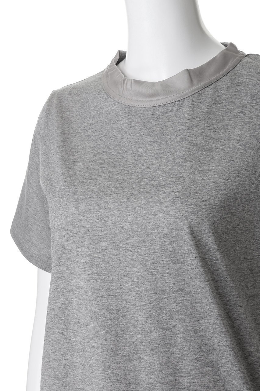 【マイ ウィークネス/MY WEAKNESS】のHarper T 人気、トレンドファッション・服の通販 founy(ファニー) 　ファッション　Fashion　レディースファッション　Fashion for Women　トップス・カットソー　Cut & Sew Tops　シャツ・ブラウス・オフィスカジュアル　Elegant Blouses & Button-Ups　ロングTシャツ・Tシャツ　Longline T-Shirts & Tees　カットソー・ベーシックTシャツ　Cut-and-Sewn Tops / Stretch Tees & Basics　なめらか　Smooth, Silky Texture　インナー　Innerwear　キュプラ　Cupro, Eco Fabric　ショート　Short, Short Length　スリーブ　Sleeve, Long Sleeve / Short Sleeve　デニム　Denim, Jeans Material　ワイド　Wide, Wide Fit　エレガント 上品　Elegant　新作・新入荷　New Arrivals / New In　other-5|ID: prp329100004922657 ipo3291000000036936343