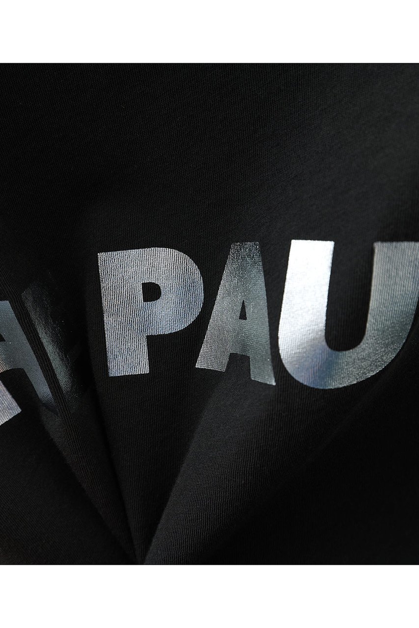 【ウィムガゼット/Whim Gazette】の【THE PAUSE】THE PAUSEメタリックTシャツ 人気、トレンドファッション・服の通販 founy(ファニー) 　ファッション　Fashion　レディースファッション　Fashion for Women　トップス・カットソー　Cut & Sew Tops　シャツ・ブラウス・オフィスカジュアル　Elegant Blouses & Button-Ups　ロングTシャツ・Tシャツ　Longline T-Shirts & Tees　カットソー・ベーシックTシャツ　Cut-and-Sewn Tops / Stretch Tees & Basics　コンパクト　Compact, Small Size　ショート　Short, Short Length　シルバー　Silver, Metallic Silver　シンプル　Simple, Minimal　スリーブ　Sleeve, Long Sleeve / Short Sleeve　プリント　Print, Printed Pattern　ベーシック　Basic, Essential　半袖　Short Sleeve, Half Sleeve　新作・新入荷　New Arrivals / New In　other-7|ID: prp329100004922676 ipo3291000000036936488