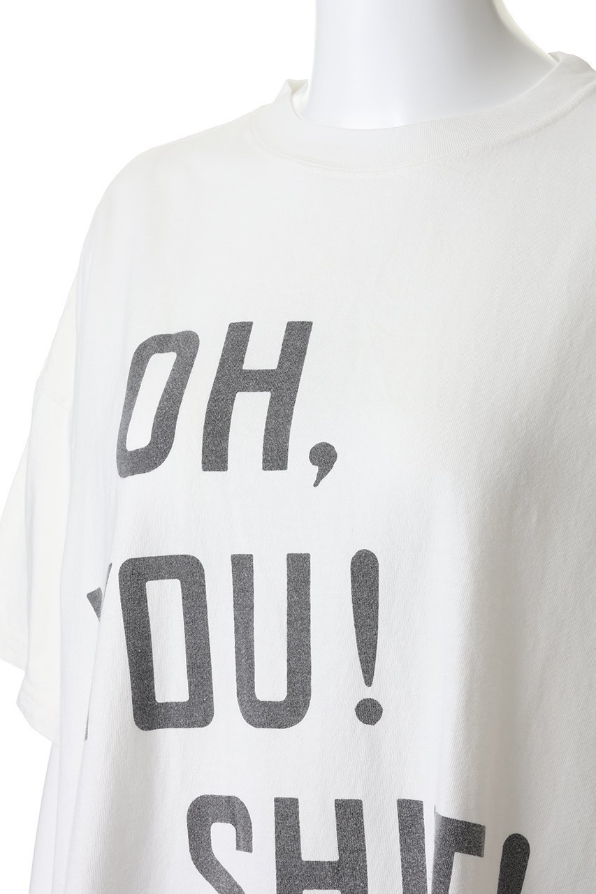 【ガリャルダガランテ/GALLARDAGALANTE】の【REMI RELIEF】【NEW SP加工】天竺BIGTシャツ/別注 人気、トレンドファッション・服の通販 founy(ファニー) 　ファッション　Fashion　レディースファッション　Fashion for Women　トップス・カットソー　Cut & Sew Tops　シャツ・ブラウス・オフィスカジュアル　Elegant Blouses & Button-Ups　ロングTシャツ・Tシャツ　Longline T-Shirts & Tees　カットソー・ベーシックTシャツ　Cut-and-Sewn Tops / Stretch Tees & Basics　ショート　Short, Short Length　スリーブ　Sleeve, Long Sleeve / Short Sleeve　リラックス　Relax, Relaxed Fit　別注　Limited Edition, Custom Order　新作・新入荷　New Arrivals / New In　other-5|ID: prp329100004922684 ipo3291000000036936551