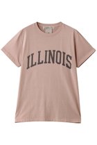 【デザイン ワークス/DESIGN WORKS】の【REMI RELIEF】別注ロゴTシャツ LW加工 (ILLINOIS) 人気、トレンドファッション・服の通販 founy(ファニー) ファッション Fashion レディースファッション Fashion for Women トップス・カットソー Cut & Sew Tops シャツ・ブラウス・オフィスカジュアル Elegant Blouses & Button-Ups ロングTシャツ・Tシャツ Longline T-Shirts & Tees カットソー・ベーシックTシャツ Cut-and-Sewn Tops / Stretch Tees & Basics ウォッシュ Washed Finish ショート Short, Short Length スリーブ Sleeve, Long Sleeve / Short Sleeve デニム Denim, Jeans Material ヴィンテージ Vintage Style 別注 Limited Edition, Custom Order 新作・新入荷 New Arrivals / New In thumbnail ピンク|ID: prp329100004922692 ipo3291000000036936598