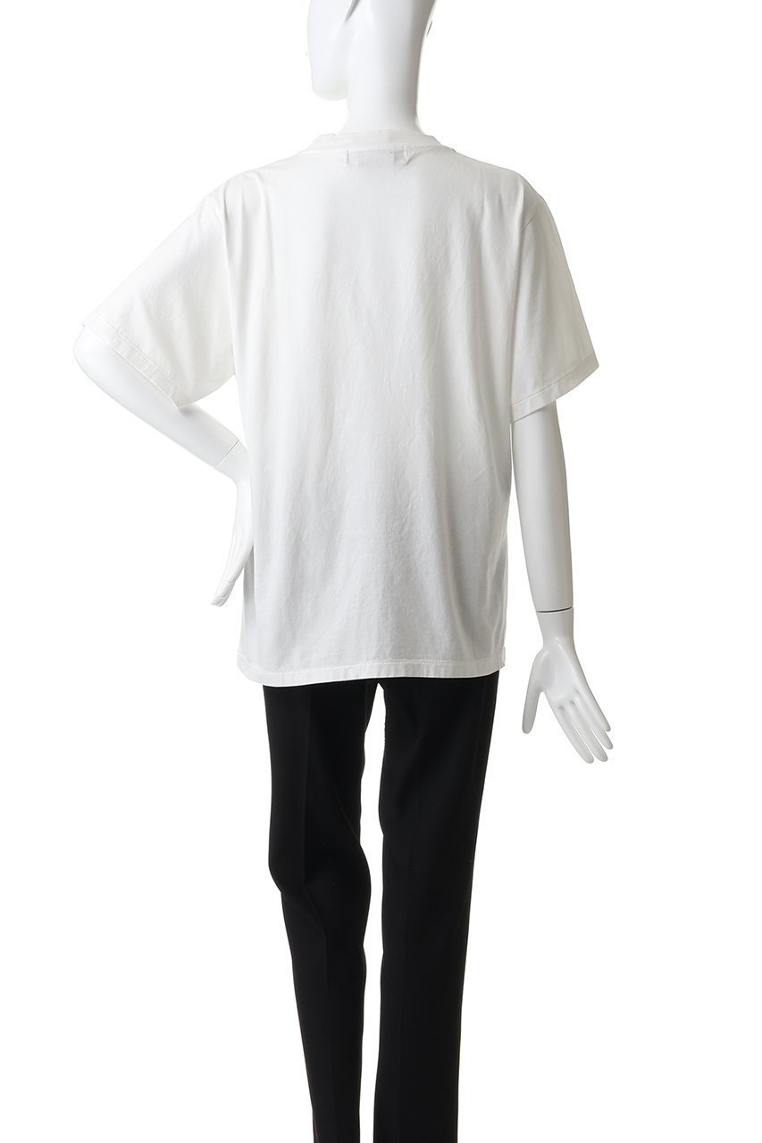 【デザイン ワークス/DESIGN WORKS】の【REMI RELIEF】別注ロゴTシャツ LW加工(UNIVERSITY) 人気、トレンドファッション・服の通販 founy(ファニー) 　ファッション　Fashion　レディースファッション　Fashion for Women　トップス・カットソー　Cut & Sew Tops　シャツ・ブラウス・オフィスカジュアル　Elegant Blouses & Button-Ups　ロングTシャツ・Tシャツ　Longline T-Shirts & Tees　カットソー・ベーシックTシャツ　Cut-and-Sewn Tops / Stretch Tees & Basics　おすすめ　Recommended / Our Picks　ウォッシュ　Washed Finish　ショート　Short, Short Length　スリーブ　Sleeve, Long Sleeve / Short Sleeve　デニム　Denim, Jeans Material　フェミニン　Feminine, Girly　ヴィンテージ　Vintage Style　別注　Limited Edition, Custom Order　定番　Standard, Basic Item　新作・新入荷　New Arrivals / New In　other-4|ID: prp329100004922693 ipo3291000000036936626