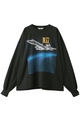 【オブラダ/Oblada】 SPACE ロングTシャツ人気、トレンドファッション・服の通販 founy(ファニー) ファッション Fashion レディースファッション Fashion for Women トップス・カットソー Cut & Sew Tops シャツ・ブラウス・オフィスカジュアル Elegant Blouses & Button-Ups ロングTシャツ・Tシャツ Longline T-Shirts & Tees カットソー・ベーシックTシャツ Cut-and-Sewn Tops / Stretch Tees & Basics グラフィック Graphic, Graphic Design スリーブ Sleeve, Long Sleeve / Short Sleeve プリント Print, Printed Pattern ボトム Bottoms, Lower Wear モチーフ Motif, Design Theme ロング Long, Long-Length 新作・新入荷 New Arrivals / New In |ID:prp329100004922708