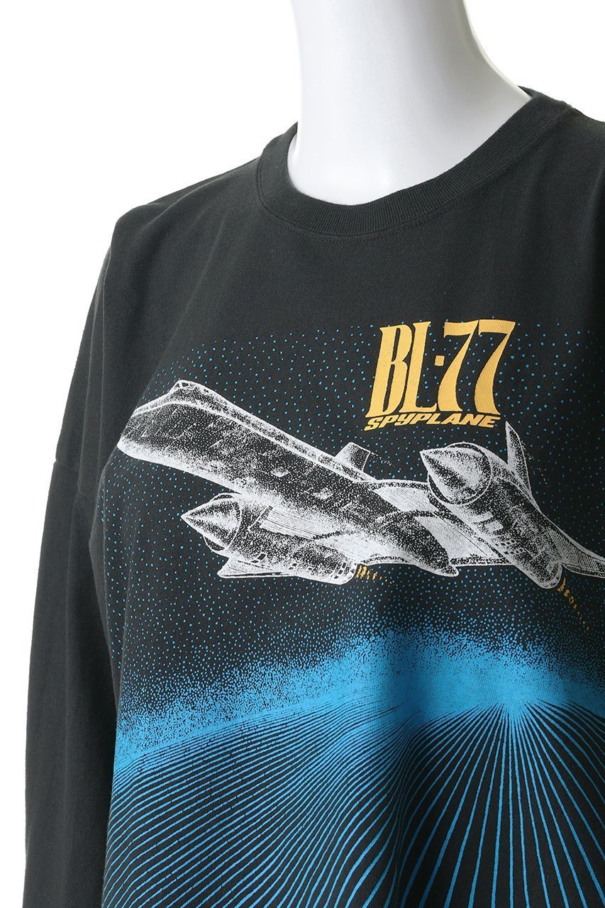 【オブラダ/Oblada】のSPACE ロングTシャツ 人気、トレンドファッション・服の通販 founy(ファニー) 　ファッション　Fashion　レディースファッション　Fashion for Women　トップス・カットソー　Cut & Sew Tops　シャツ・ブラウス・オフィスカジュアル　Elegant Blouses & Button-Ups　ロングTシャツ・Tシャツ　Longline T-Shirts & Tees　カットソー・ベーシックTシャツ　Cut-and-Sewn Tops / Stretch Tees & Basics　グラフィック　Graphic, Graphic Design　スリーブ　Sleeve, Long Sleeve / Short Sleeve　プリント　Print, Printed Pattern　ボトム　Bottoms, Lower Wear　モチーフ　Motif, Design Theme　ロング　Long, Long-Length　新作・新入荷　New Arrivals / New In　other-5|ID: prp329100004922708 ipo3291000000036936740