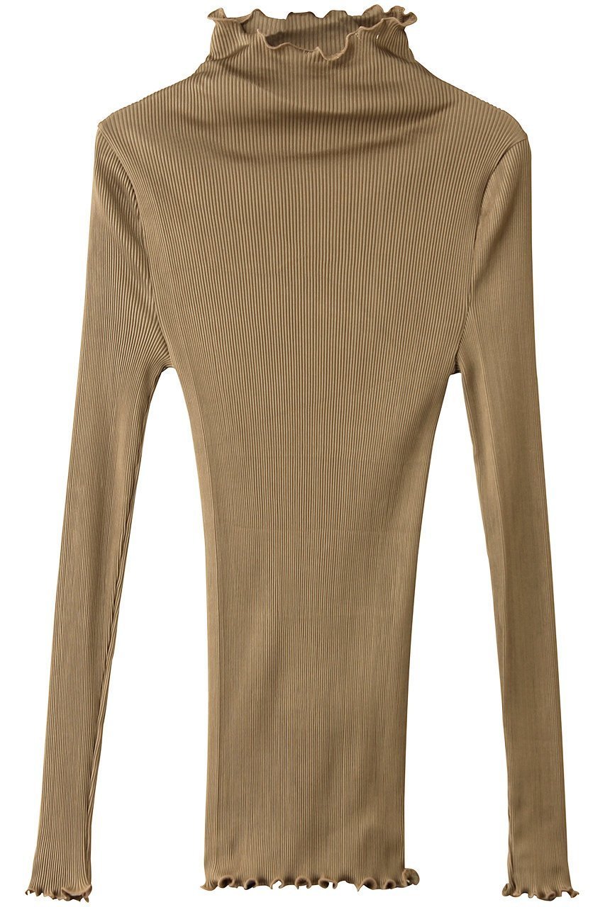 【アロマティック/AROMATIQUE】のボトルネック ロングスリーブ インテリア・キッズ・メンズ・レディースファッション・服の通販 founy(ファニー) 　ファッション　Fashion　レディースファッション　Fashion for Women　トップス・カットソー　Cut & Sew Tops　シャツ・ブラウス・オフィスカジュアル　Elegant Blouses & Button-Ups　ロングTシャツ・Tシャツ　Longline T-Shirts & Tees　カットソー・ベーシックTシャツ　Cut-and-Sewn Tops / Stretch Tees & Basics　インナー　Innerwear　シンプル　Simple, Minimal　ジャケット　Jacket, Outerwear　スリーブ　Sleeve, Long Sleeve / Short Sleeve　フィット　Fit, Slim Fit　ベスト　Vest, Waistcoat　ボトルネック　Bottle Neck, Mock Neck　ラグジュアリー　Luxury, Elegant　ロング　Long, Long-Length　エレガント 上品　Elegant　新作・新入荷　New Arrivals / New In　ブロンズ|ID: prp329100004922713 ipo3291000000036936777