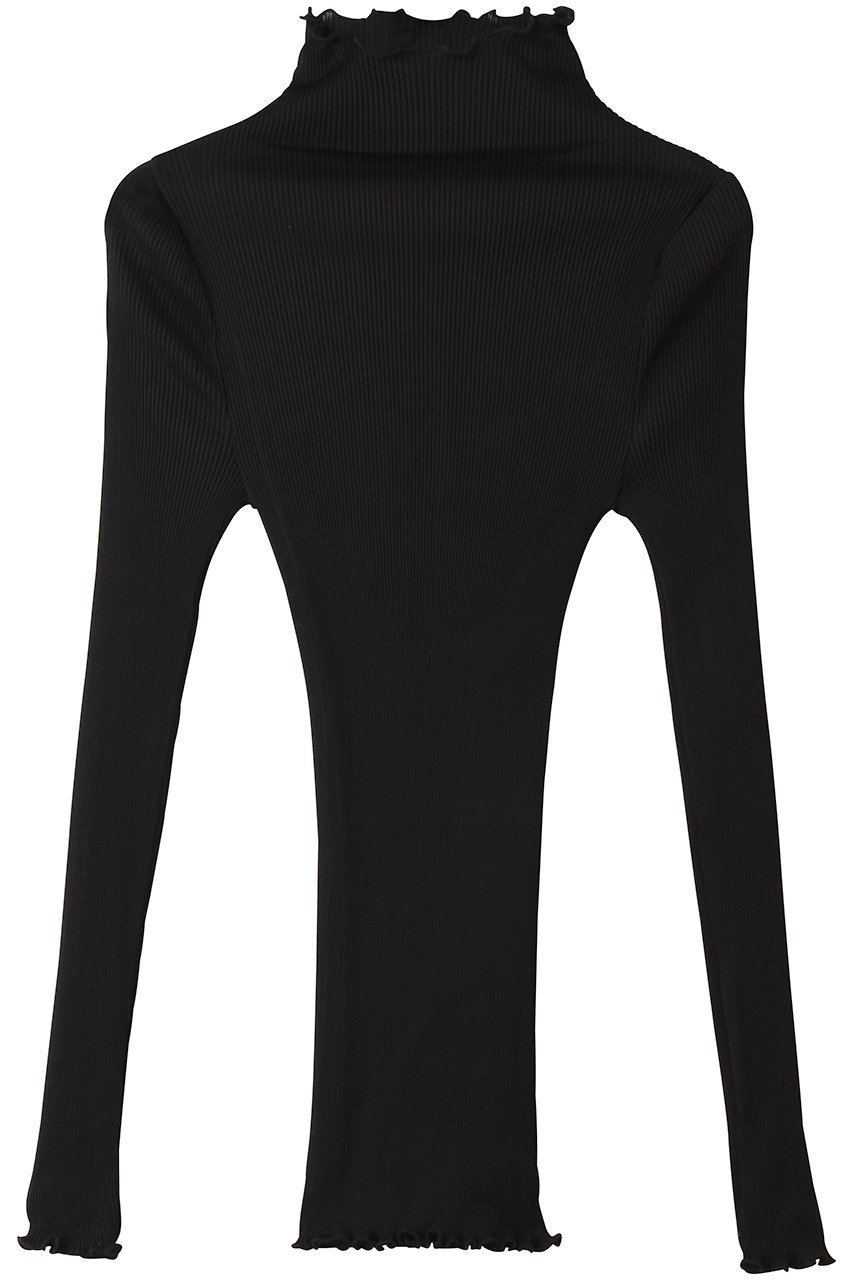 【アロマティック/AROMATIQUE】のボトルネック ロングスリーブ インテリア・キッズ・メンズ・レディースファッション・服の通販 founy(ファニー) 　ファッション　Fashion　レディースファッション　Fashion for Women　トップス・カットソー　Cut & Sew Tops　シャツ・ブラウス・オフィスカジュアル　Elegant Blouses & Button-Ups　ロングTシャツ・Tシャツ　Longline T-Shirts & Tees　カットソー・ベーシックTシャツ　Cut-and-Sewn Tops / Stretch Tees & Basics　インナー　Innerwear　シンプル　Simple, Minimal　ジャケット　Jacket, Outerwear　スリーブ　Sleeve, Long Sleeve / Short Sleeve　フィット　Fit, Slim Fit　ベスト　Vest, Waistcoat　ボトルネック　Bottle Neck, Mock Neck　ラグジュアリー　Luxury, Elegant　ロング　Long, Long-Length　エレガント 上品　Elegant　新作・新入荷　New Arrivals / New In　ブラック|ID: prp329100004922713 ipo3291000000036936779