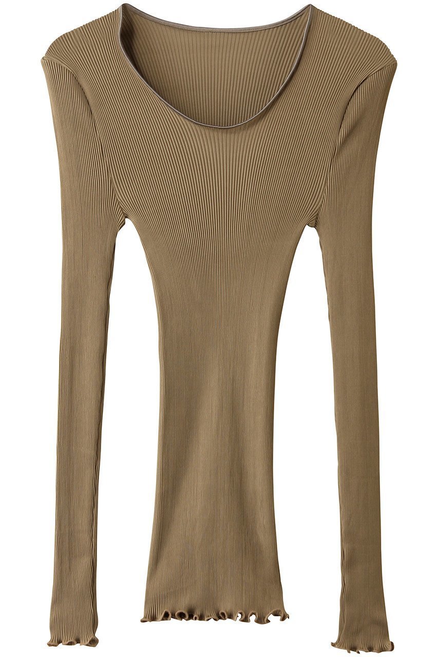 【アロマティック/AROMATIQUE】のロングスリーブ 人気、トレンドファッション・服の通販 founy(ファニー) 　ファッション　Fashion　レディースファッション　Fashion for Women　トップス・カットソー　Cut & Sew Tops　シャツ・ブラウス・オフィスカジュアル　Elegant Blouses & Button-Ups　ロングTシャツ・Tシャツ　Longline T-Shirts & Tees　カットソー・ベーシックTシャツ　Cut-and-Sewn Tops / Stretch Tees & Basics　シルク　Silk, 100% Silk　スリーブ　Sleeve, Long Sleeve / Short Sleeve　フィット　Fit, Slim Fit　フリル　Frill, Ruffle　ロング　Long, Long-Length　エレガント 上品　Elegant　新作・新入荷　New Arrivals / New In　 other-1|ID: prp329100004922716 ipo3291000000036936789