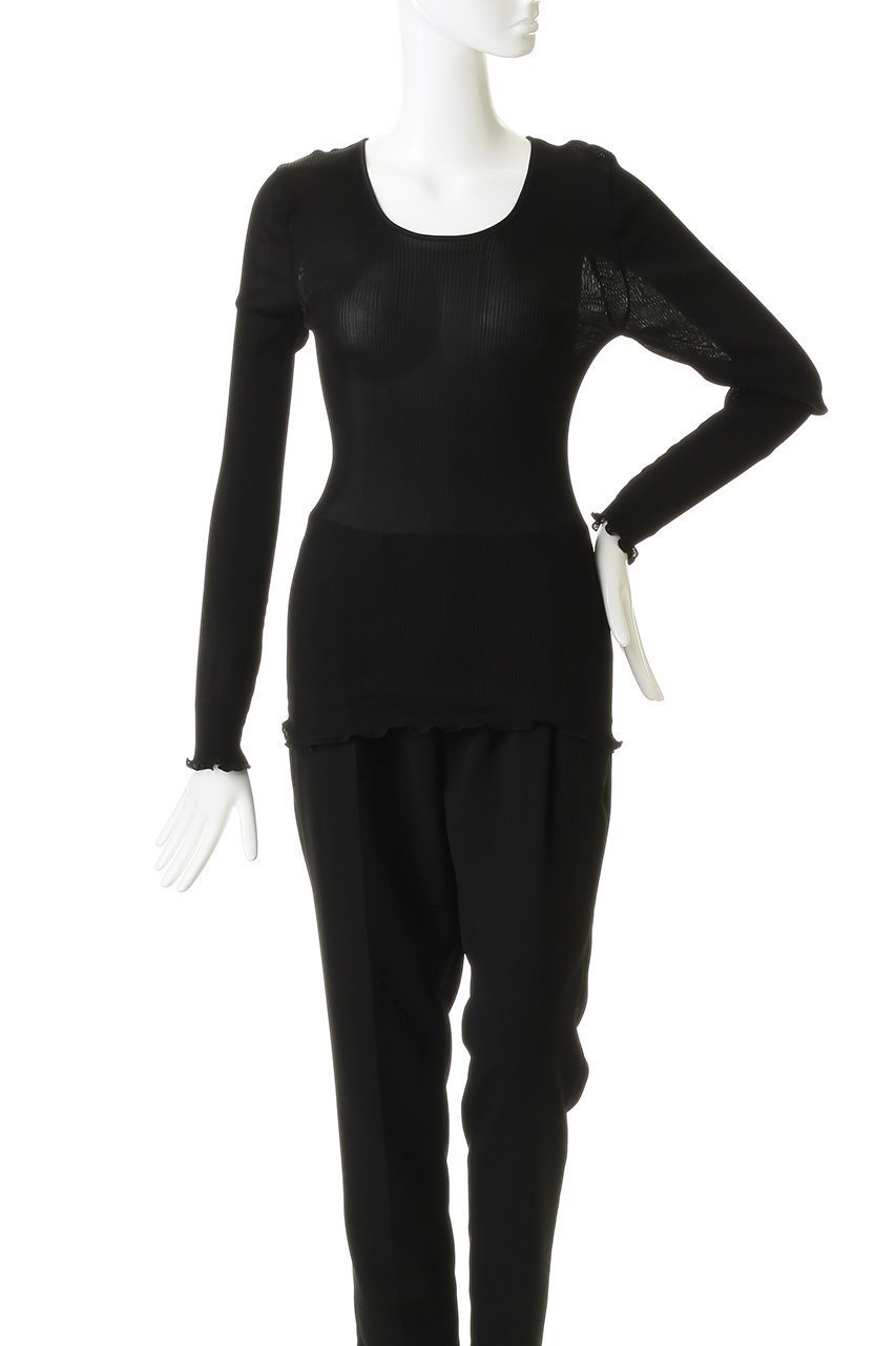 【アロマティック/AROMATIQUE】のロングスリーブ 人気、トレンドファッション・服の通販 founy(ファニー) 　ファッション　Fashion　レディースファッション　Fashion for Women　トップス・カットソー　Cut & Sew Tops　シャツ・ブラウス・オフィスカジュアル　Elegant Blouses & Button-Ups　ロングTシャツ・Tシャツ　Longline T-Shirts & Tees　カットソー・ベーシックTシャツ　Cut-and-Sewn Tops / Stretch Tees & Basics　シルク　Silk, 100% Silk　スリーブ　Sleeve, Long Sleeve / Short Sleeve　フィット　Fit, Slim Fit　フリル　Frill, Ruffle　ロング　Long, Long-Length　エレガント 上品　Elegant　新作・新入荷　New Arrivals / New In　other-2|ID: prp329100004922716 ipo3291000000036936795