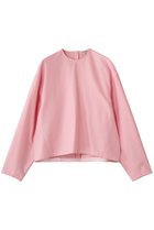 【ブラミンク/BLAMINK】のドルマンスリーブロングスリーブ 人気、トレンドファッション・服の通販 founy(ファニー) ファッション Fashion レディースファッション Fashion for Women トップス・カットソー Cut & Sew Tops シャツ・ブラウス・オフィスカジュアル Elegant Blouses & Button-Ups ロングTシャツ・Tシャツ Longline T-Shirts & Tees カットソー・ベーシックTシャツ Cut-and-Sewn Tops / Stretch Tees & Basics シンプル Simple, Minimal スリーブ Sleeve, Long Sleeve / Short Sleeve センター Center, Center Line パターン Pattern, Design Print ボトム Bottoms, Lower Wear ロング Long, Long-Length エレガント 上品 Elegant 新作・新入荷 New Arrivals / New In thumbnail ピンク|ID: prp329100004922717 ipo3291000000036936808