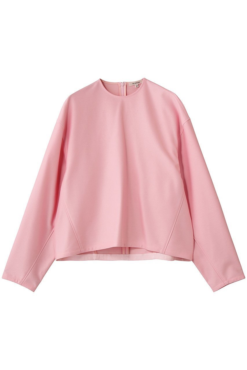 【ブラミンク/BLAMINK】のドルマンスリーブロングスリーブ インテリア・キッズ・メンズ・レディースファッション・服の通販 founy(ファニー) 　ファッション　Fashion　レディースファッション　Fashion for Women　トップス・カットソー　Cut & Sew Tops　シャツ・ブラウス・オフィスカジュアル　Elegant Blouses & Button-Ups　ロングTシャツ・Tシャツ　Longline T-Shirts & Tees　カットソー・ベーシックTシャツ　Cut-and-Sewn Tops / Stretch Tees & Basics　シンプル　Simple, Minimal　スリーブ　Sleeve, Long Sleeve / Short Sleeve　センター　Center, Center Line　パターン　Pattern, Design Print　ボトム　Bottoms, Lower Wear　ロング　Long, Long-Length　エレガント 上品　Elegant　新作・新入荷　New Arrivals / New In　ピンク|ID: prp329100004922717 ipo3291000000036936808