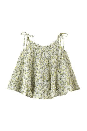 【マーレット/MERLETTE】のSAAZ PRINT フラワープリント ティアードキャミソール 人気、トレンドファッション・服の通販 founy(ファニー) ファッション Fashion レディースファッション Fashion for Women トップス・カットソー Cut & Sew Tops キャミソール&ノースリーブ Camisoles & Sleeveless Tops シャツ・ブラウス・オフィスカジュアル Elegant Blouses & Button-Ups ロングTシャツ・Tシャツ Longline T-Shirts & Tees カットソー・ベーシックTシャツ Cut-and-Sewn Tops / Stretch Tees & Basics 花柄・フラワープリント・モチーフ Floral Prints & Motifs / Flower Pattern Tops キャミソール Camisole, Spaghetti Strap Top クロップド Cropped, Short Length タンク Tank Top, Sleeveless Top ティアード Tiered, Tiered Style フラワー Flower, Floral プリント Print, Printed Pattern 夏 Summer 新作・新入荷 New Arrivals / New In 春 Spring S/S・春夏 SS, Spring/Summer, Warm Season |ID:prp329100004922740