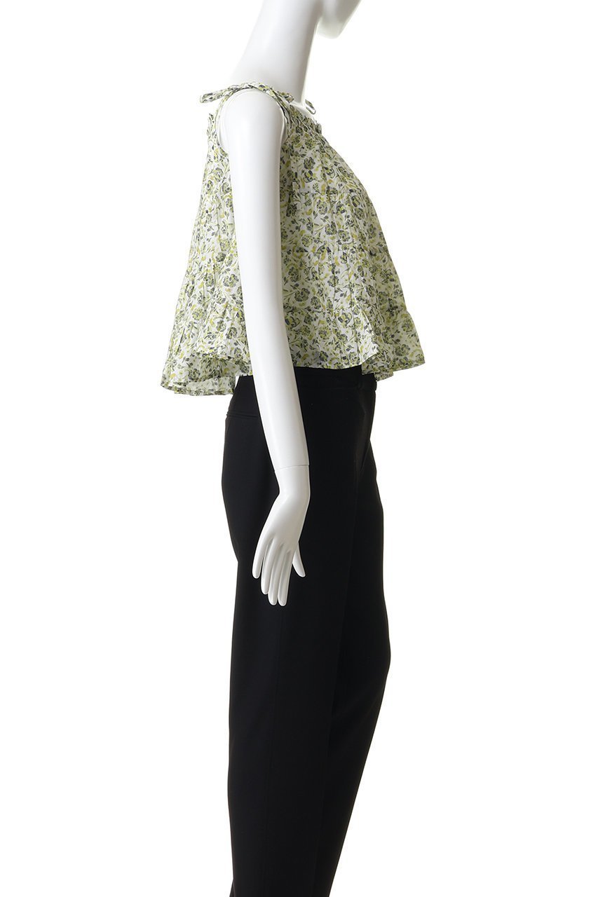 【マーレット/MERLETTE】のSAAZ PRINT フラワープリント ティアードキャミソール 人気、トレンドファッション・服の通販 founy(ファニー) 　ファッション　Fashion　レディースファッション　Fashion for Women　トップス・カットソー　Cut & Sew Tops　キャミソール&ノースリーブ　Camisoles & Sleeveless Tops　シャツ・ブラウス・オフィスカジュアル　Elegant Blouses & Button-Ups　ロングTシャツ・Tシャツ　Longline T-Shirts & Tees　カットソー・ベーシックTシャツ　Cut-and-Sewn Tops / Stretch Tees & Basics　花柄・フラワープリント・モチーフ　Floral Prints & Motifs / Flower Pattern Tops　キャミソール　Camisole, Spaghetti Strap Top　クロップド　Cropped, Short Length　タンク　Tank Top, Sleeveless Top　ティアード　Tiered, Tiered Style　フラワー　Flower, Floral　プリント　Print, Printed Pattern　夏　Summer　新作・新入荷　New Arrivals / New In　春　Spring　S/S・春夏　SS, Spring/Summer, Warm Season　other-3|ID: prp329100004922740 ipo3291000000036937020