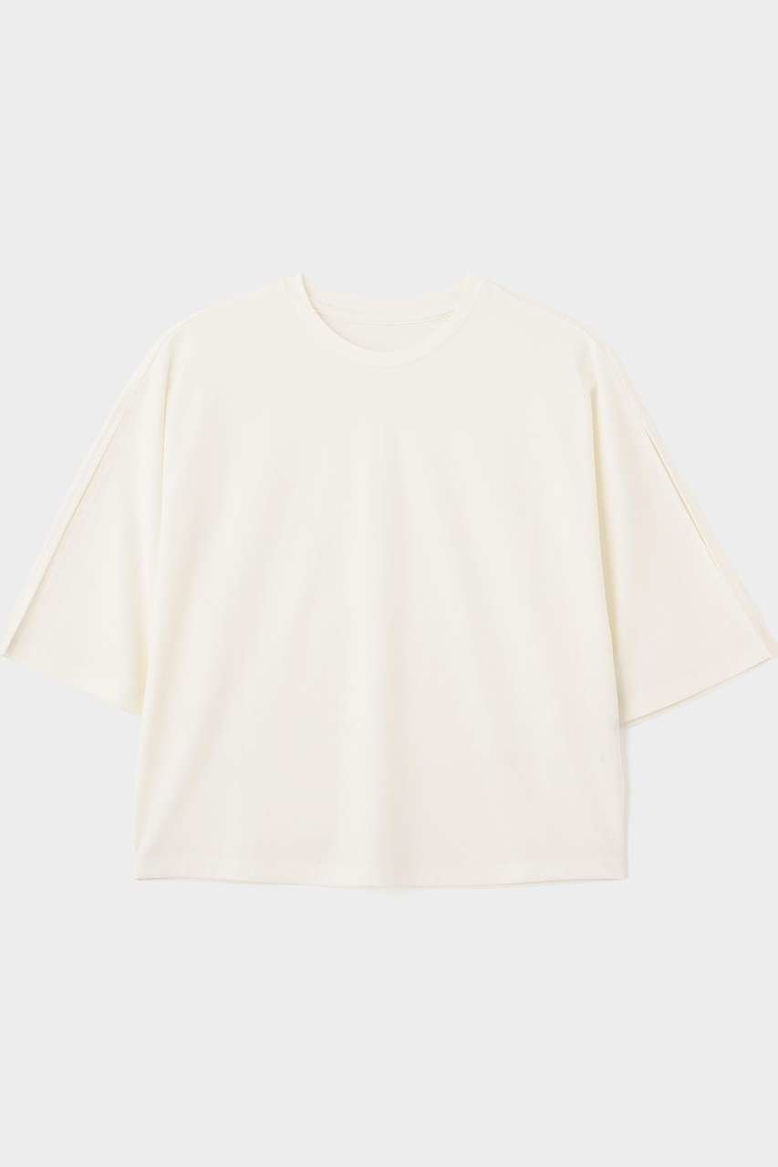 【ル フィル/LE PHIL】のスムーススリットプルオーバー インテリア・キッズ・メンズ・レディースファッション・服の通販 founy(ファニー) 　ファッション　Fashion　レディースファッション　Fashion for Women　トップス・カットソー　Cut & Sew Tops　シャツ・ブラウス・オフィスカジュアル　Elegant Blouses & Button-Ups　ロングTシャツ・Tシャツ　Longline T-Shirts & Tees　カジュアルプルオーバー・ニットトップス　Pullovers & Knit Tops / Casual Pullovers　カットソー・ベーシックTシャツ　Cut-and-Sewn Tops / Stretch Tees & Basics　ショート　Short, Short Length　スタンダード　Standard, Basic　スリット　Slit, Slit Detail　スリーブ　Sleeve, Long Sleeve / Short Sleeve　テーパード　Tapered, Tapered Pants　エレガント 上品　Elegant　新作・新入荷　New Arrivals / New In　ホワイト|ID: prp329100004922818 ipo3291000000036937736