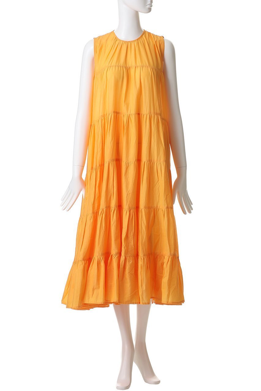 【マーレット/MERLETTE】のCARON EXCLUSIVE ノースリーブティアードマキシドレス 人気、トレンドファッション・服の通販 founy(ファニー) 　ファッション　Fashion　レディースファッション　Fashion for Women　ワンピース　Dresses　フォーマル・パーティードレス・結婚式用ドレス　Elegant & Casual Dresses　チュニック　Tunic Tops & Dresses　チュニック　Tunic, Long Top　ドレス　Dress, One-Piece　ノースリーブ　Sleeveless, No-Sleeve　マキシ　Maxi, Full Length　リゾート　Resort, Vacation Style　ロング　Long, Long-Length　人気　Popular, Best Seller　新作・新入荷　New Arrivals / New In　other-2|ID: prp329100004922891 ipo3291000000036938329