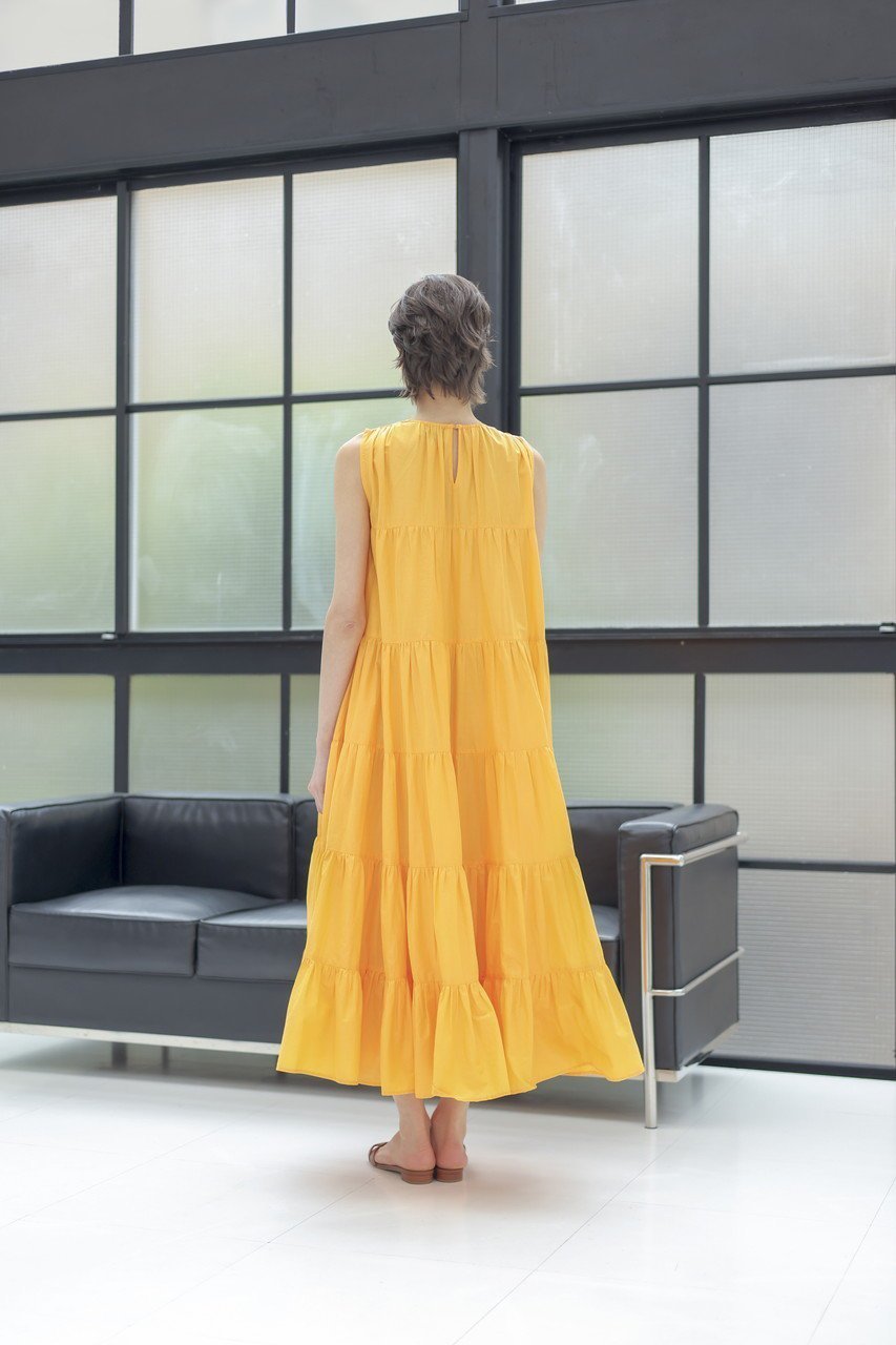 【マーレット/MERLETTE】のCARON EXCLUSIVE ノースリーブティアードマキシドレス 人気、トレンドファッション・服の通販 founy(ファニー) 　ファッション　Fashion　レディースファッション　Fashion for Women　ワンピース　Dresses　フォーマル・パーティードレス・結婚式用ドレス　Elegant & Casual Dresses　チュニック　Tunic Tops & Dresses　チュニック　Tunic, Long Top　ドレス　Dress, One-Piece　ノースリーブ　Sleeveless, No-Sleeve　マキシ　Maxi, Full Length　リゾート　Resort, Vacation Style　ロング　Long, Long-Length　人気　Popular, Best Seller　新作・新入荷　New Arrivals / New In　other-8|ID: prp329100004922891 ipo3291000000036938340