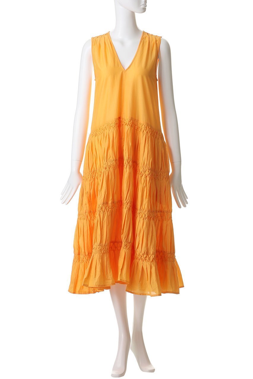 【マーレット/MERLETTE】のWALLIS Vネックノースリーブティアードドレス 人気、トレンドファッション・服の通販 founy(ファニー) 　ファッション　Fashion　レディースファッション　Fashion for Women　ワンピース　Dresses　フォーマル・パーティードレス・結婚式用ドレス　Elegant & Casual Dresses　チュニック　Tunic Tops & Dresses　サンダル　Sandals, Summer Shoes　シューズ　Shoes, Footwear　チュニック　Tunic, Long Top　ドレス　Dress, One-Piece　ノースリーブ　Sleeveless, No-Sleeve　バランス　Balance, Style Balance　夏　Summer　新作・新入荷　New Arrivals / New In　other-2|ID: prp329100004922892 ipo3291000000036938348