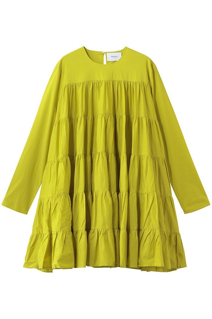 【マーレット/MERLETTE】のSOLIMAN ティアードドレス インテリア・キッズ・メンズ・レディースファッション・服の通販 founy(ファニー) https://founy.com/ ファッション Fashion レディースファッション Fashion for Women ワンピース Dresses フォーマル・パーティードレス・結婚式用ドレス Elegant & Casual Dresses チュニック Tunic Tops & Dresses なめらか Smooth, Silky Texture ギャザー Gathered, Ruffled スリーブ Sleeve, Long Sleeve / Short Sleeve チュニック Tunic, Long Top エレガント 上品 Elegant 新作・新入荷 New Arrivals / New In |ID: prp329100004922894 ipo3291000000036938361
