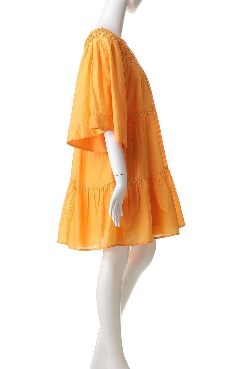 【マーレット/MERLETTE】のROHILLA フラッタースリーブ ティアードミニドレス 人気、トレンドファッション・服の通販 founy(ファニー) 　ファッション　Fashion　レディースファッション　Fashion for Women　ワンピース　Dresses　フォーマル・パーティードレス・結婚式用ドレス　Elegant & Casual Dresses　チュニック　Tunic Tops & Dresses　チュニック　Tunic, Long Top　ドレス　Dress, One-Piece　新作・新入荷　New Arrivals / New In　春　Spring　other-3|ID: prp329100004922896 ipo3291000000036938387