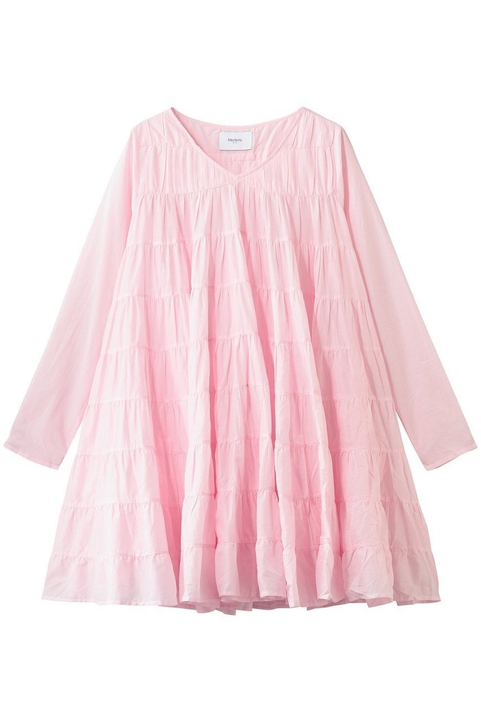 【マーレット/MERLETTE】のSOLIS Vネックティアードドレス インテリア・キッズ・メンズ・レディースファッション・服の通販 founy(ファニー) https://founy.com/ ファッション Fashion レディースファッション Fashion for Women ワンピース Dresses フォーマル・パーティードレス・結婚式用ドレス Elegant & Casual Dresses チュニック Tunic Tops & Dresses チュニック Tunic, Long Top ドレス Dress, One-Piece リゾート Resort, Vacation Style 夏 Summer 新作・新入荷 New Arrivals / New In |ID: prp329100004922898 ipo3291000000036938399