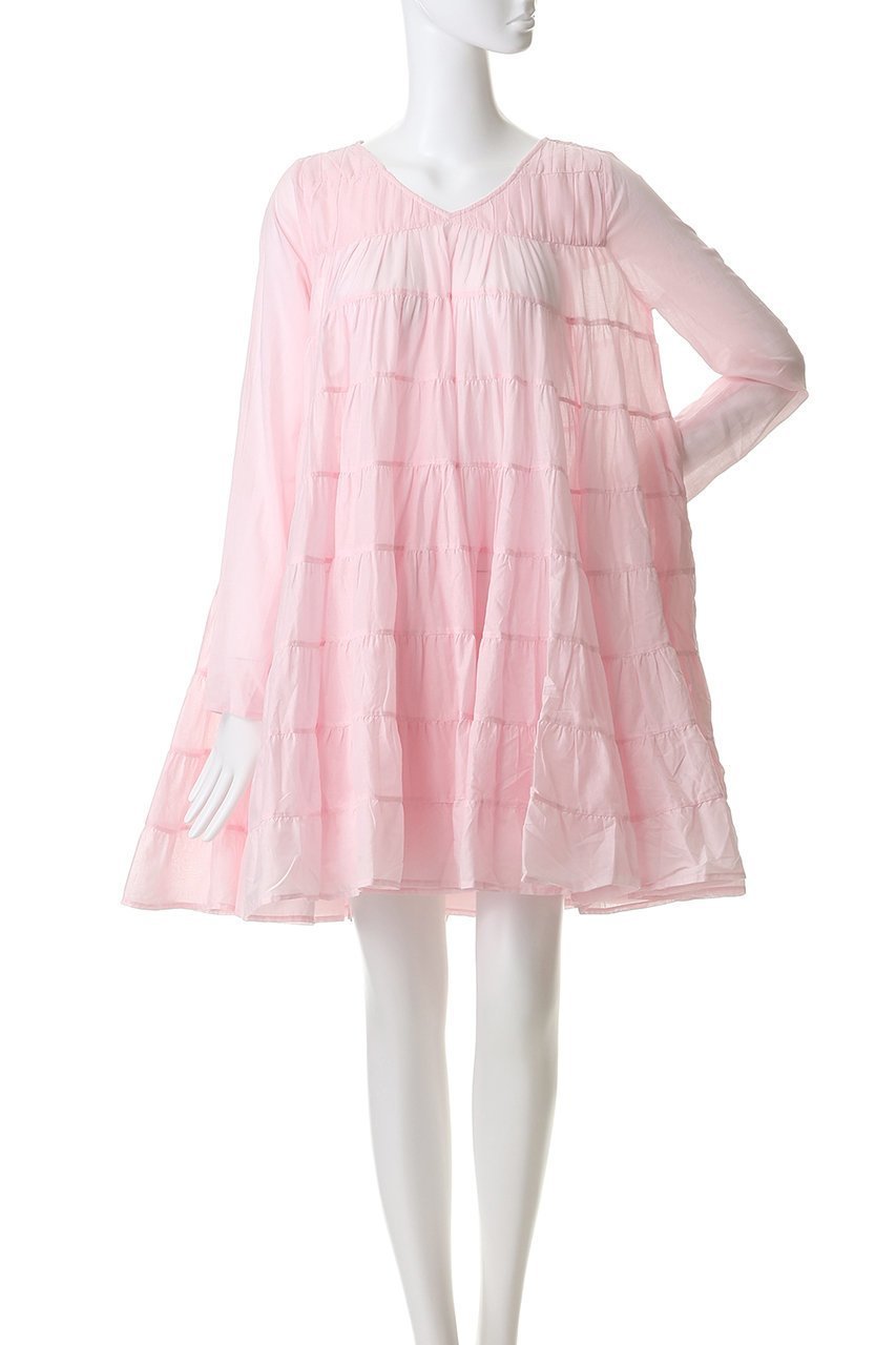 【マーレット/MERLETTE】のSOLIS Vネックティアードドレス 人気、トレンドファッション・服の通販 founy(ファニー) ファッション Fashion レディースファッション Fashion for Women ワンピース Dresses フォーマル・パーティードレス・結婚式用ドレス Elegant & Casual Dresses チュニック Tunic Tops & Dresses チュニック Tunic, Long Top ドレス Dress, One-Piece リゾート Resort, Vacation Style 夏 Summer 新作・新入荷 New Arrivals / New In other-2|ID: prp329100004922898 ipo3291000000036938403