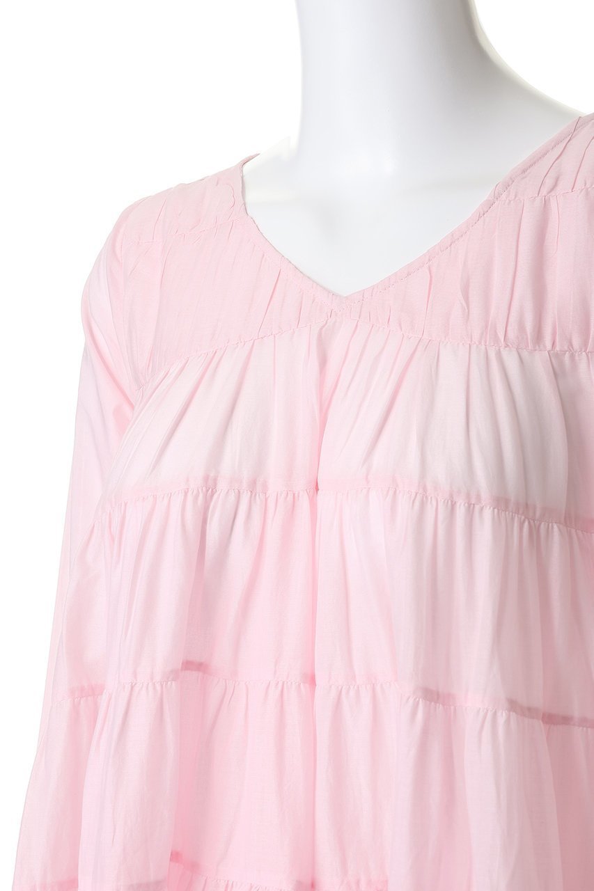 【マーレット/MERLETTE】のSOLIS Vネックティアードドレス 人気、トレンドファッション・服の通販 founy(ファニー) ファッション Fashion レディースファッション Fashion for Women ワンピース Dresses フォーマル・パーティードレス・結婚式用ドレス Elegant & Casual Dresses チュニック Tunic Tops & Dresses チュニック Tunic, Long Top ドレス Dress, One-Piece リゾート Resort, Vacation Style 夏 Summer 新作・新入荷 New Arrivals / New In other-5|ID: prp329100004922898 ipo3291000000036938409