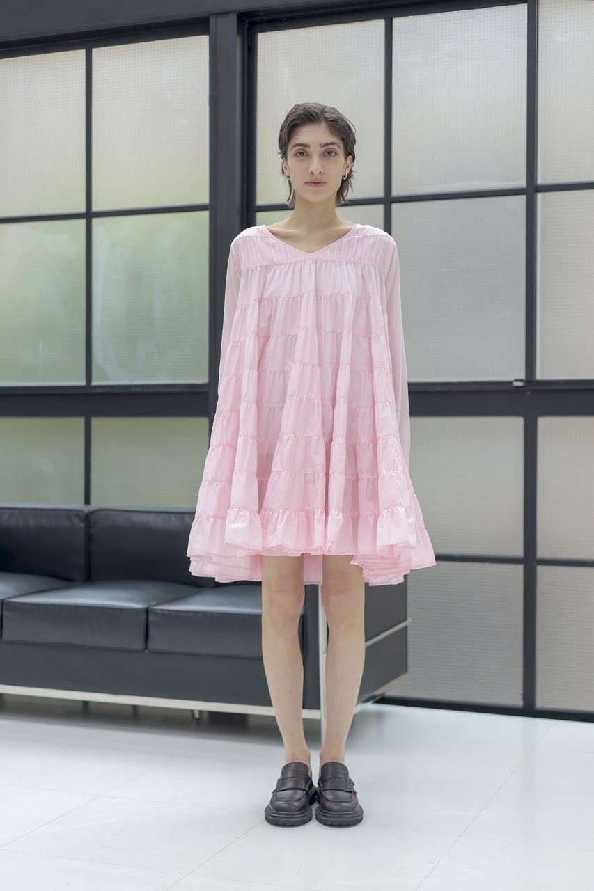 【マーレット/MERLETTE】のSOLIS Vネックティアードドレス 人気、トレンドファッション・服の通販 founy(ファニー) ファッション Fashion レディースファッション Fashion for Women ワンピース Dresses フォーマル・パーティードレス・結婚式用ドレス Elegant & Casual Dresses チュニック Tunic Tops & Dresses チュニック Tunic, Long Top ドレス Dress, One-Piece リゾート Resort, Vacation Style 夏 Summer 新作・新入荷 New Arrivals / New In other-6|ID: prp329100004922898 ipo3291000000036938411