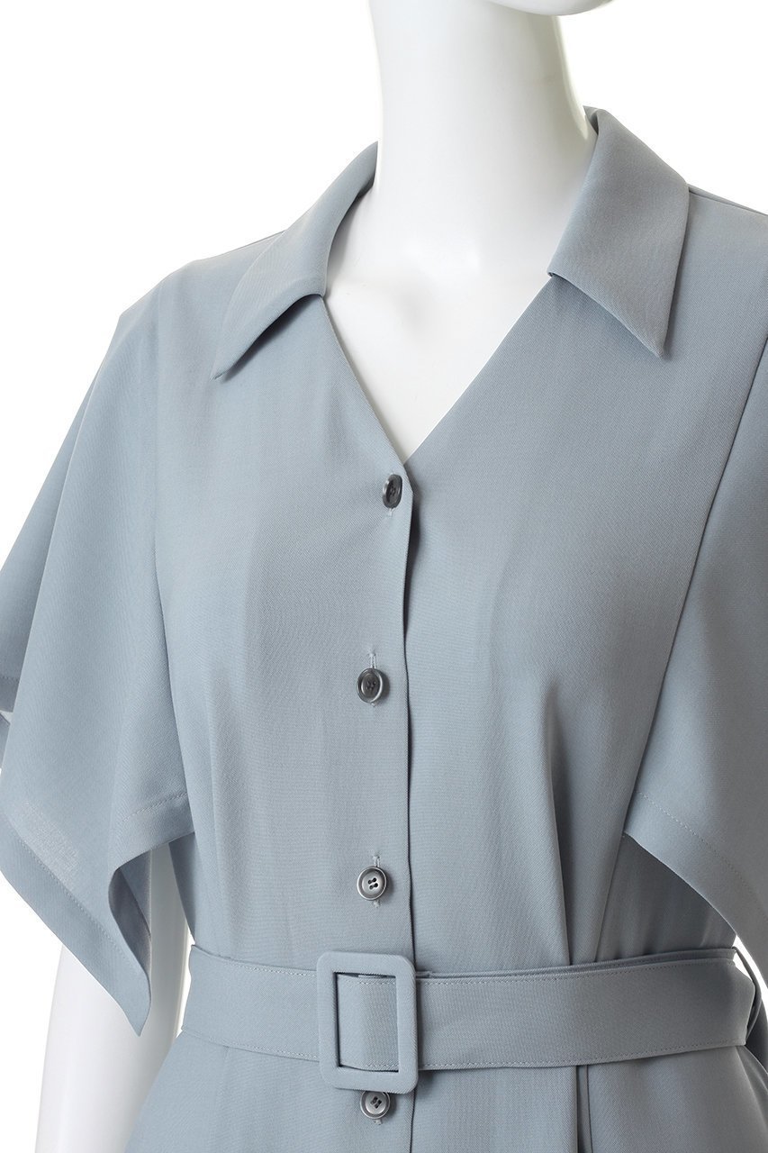 【その他のブランド/Other】のハンカチスリーブ Aラインワンピース 人気、トレンドファッション・服の通販 founy(ファニー) 　ファッション　Fashion　レディースファッション　Fashion for Women　ワンピース　Dresses　チュニック　Tunic Tops & Dresses　Aラインワンピース・フレアシルエット　A-Line Dresses / Flared Silhouette Dresses　ウォッシャブル　Machine Washable　キュプラ　Cupro, Eco Fabric　スリーブ　Sleeve, Long Sleeve / Short Sleeve　チュニック　Tunic, Long Top　ハンカチ　Handkerchief, Hanky　ベスト　Vest, Waistcoat　ロング　Long, Long-Length　エレガント 上品　Elegant　新作・新入荷　New Arrivals / New In　other-5|ID: prp329100004922908 ipo3291000000036945667