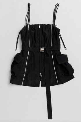 【メゾンスペシャル/MAISON SPECIAL】のMultiway Sporty Cami Tunic/マルチウェイスポーティキャミチュニック 大人の最旬トレンドファッション＆コーディネート founy(ファウニー) ファッション Fashion レディースファッション Fashion for Women ワンピース Dresses チュニック Tunic Tops & Dresses キャミ Camisole, Cami Top ジップ Zip, Zipper スポーティ Sporty, Casual Athletic タンク Tank Top, Sleeveless Top チュニック Tunic, Long Top フロント Front, Front Design ペプラム Peplum, Flared Hem ポケット Pocket, Pocket Detail 夏 Summer |ID:prp329100004922913