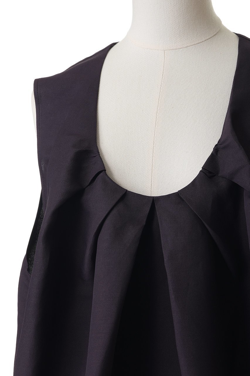 【ブラミンク/BLAMINK】のギャザーノースリーブワンピース 人気、トレンドファッション・服の通販 founy(ファニー) 　ファッション　Fashion　レディースファッション　Fashion for Women　ワンピース　Dresses　チュニック　Tunic Tops & Dresses　エアリー　Airy Texture　ギャザー　Gathered, Ruffled　シューズ　Shoes, Footwear　チュニック　Tunic, Long Top　デコルテ　Décolleté, Neckline　リゾート　Resort, Vacation Style　夏　Summer　新作・新入荷　New Arrivals / New In　other-5|ID: prp329100004922919 ipo3291000000036938621