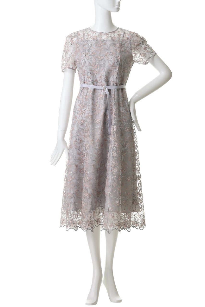 【アナイ/ANAYI】のリトルフラワーリーフタックスリーブワンピース 人気、トレンドファッション・服の通販 founy(ファニー) 　ファッション　Fashion　レディースファッション　Fashion for Women　ワンピース　Dresses　チュニック　Tunic Tops & Dresses　おすすめ　Recommended / Our Picks　チュニック　Tunic, Long Top　チュール　Tulip, Tulip Motif　フラワー　Flower, Floral　フレア　Flare, Flared　モチーフ　Motif, Design Theme　ロング　Long, Long-Length　新作・新入荷　New Arrivals / New In　other-2|ID: prp329100004922925 ipo3291000000036938667