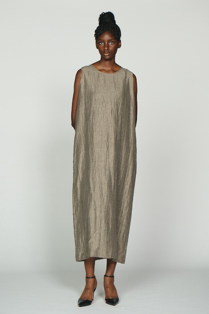 【その他のブランド/Other】のリネンシャンブレードレス 人気、トレンドファッション・服の通販 founy(ファニー) 　ファッション　Fashion　レディースファッション　Fashion for Women　ワンピース　Dresses　フォーマル・パーティードレス・結婚式用ドレス　Elegant & Casual Dresses　チュニック　Tunic Tops & Dresses　イタリア　Italy　サマー　Summer, Summer Style　チュニック　Tunic, Long Top　ドレス　Dress, One-Piece　フォーマル　Formal, Dressy　メランジ　Melange, Mixed Yarn　リラックス　Relax, Relaxed Fit　新作・新入荷　New Arrivals / New In　other-6|ID: prp329100004922929 ipo3291000000036938708