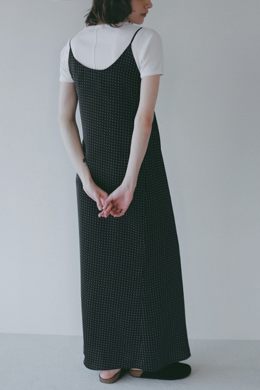 【エトレトウキョウ/ETRE TOKYO】の【4/16 19:00販売開始】オリジナルドットキャミワンピース 人気、トレンドファッション・服の通販 founy(ファニー) 　ファッション　Fashion　レディースファッション　Fashion for Women　ワンピース　Dresses　キャミソールワンピース　Camisole Dresses　チュニック　Tunic Tops & Dresses　キャミワンピース　Cami Dress, Slip Dress　タンク　Tank Top, Sleeveless Top　チュニック　Tunic, Long Top　ドット　Polka Dot, Dot Pattern　バランス　Balance, Style Balance　フィット　Fit, Slim Fit　ロング　Long, Long-Length　おすすめ　Recommended / Our Picks　新作・新入荷　New Arrivals / New In　other-3|ID: prp329100004922941 ipo3291000000036938796