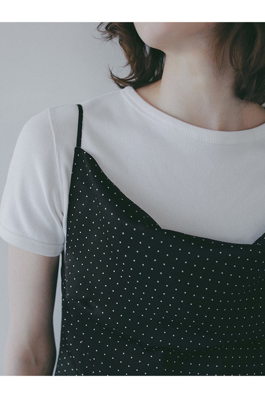 【エトレトウキョウ/ETRE TOKYO】の【4/16 19:00販売開始】オリジナルドットキャミワンピース 人気、トレンドファッション・服の通販 founy(ファニー) 　ファッション　Fashion　レディースファッション　Fashion for Women　ワンピース　Dresses　キャミソールワンピース　Camisole Dresses　チュニック　Tunic Tops & Dresses　キャミワンピース　Cami Dress, Slip Dress　タンク　Tank Top, Sleeveless Top　チュニック　Tunic, Long Top　ドット　Polka Dot, Dot Pattern　バランス　Balance, Style Balance　フィット　Fit, Slim Fit　ロング　Long, Long-Length　おすすめ　Recommended / Our Picks　新作・新入荷　New Arrivals / New In　other-5|ID: prp329100004922941 ipo3291000000036938800