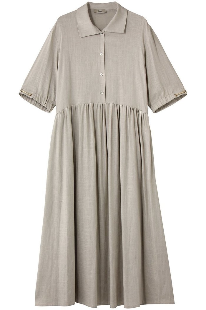 【ヘルノ/HERNO】のレーヨンリネンシャツワンピース インテリア・キッズ・メンズ・レディースファッション・服の通販 founy(ファニー) https://founy.com/ ファッション Fashion レディースファッション Fashion for Women ワンピース Dresses シャツワンピース / 1枚で着映えコーデ Shirt Dresses チュニック Tunic Tops & Dresses チュニック Tunic, Long Top ドレープ Drape, Draping Fabric リネン Linen, Linen Fabric ロング Long, Long-Length エレガント 上品 Elegant 半袖 Short Sleeve, Half Sleeve 夏 Summer 新作・新入荷 New Arrivals / New In |ID: prp329100004922943 ipo3291000000036938808