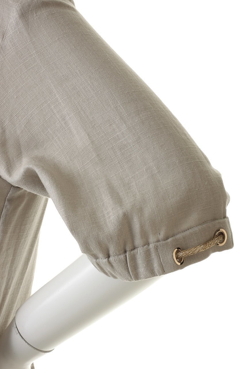 【ヘルノ/HERNO】のレーヨンリネンシャツワンピース 人気、トレンドファッション・服の通販 founy(ファニー) 　ファッション　Fashion　レディースファッション　Fashion for Women　ワンピース　Dresses　シャツワンピース / 1枚で着映えコーデ　Shirt Dresses　チュニック　Tunic Tops & Dresses　チュニック　Tunic, Long Top　ドレープ　Drape, Draping Fabric　リネン　Linen, Linen Fabric　ロング　Long, Long-Length　エレガント 上品　Elegant　半袖　Short Sleeve, Half Sleeve　夏　Summer　新作・新入荷　New Arrivals / New In　other-6|ID: prp329100004922943 ipo3291000000036938827