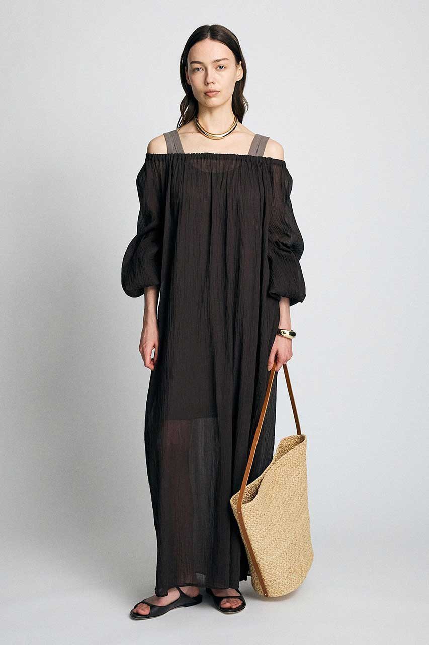 【ブリル/BRILL】の【raspail】BRILL別注カラースモックドレス 人気、トレンドファッション・服の通販 founy(ファニー) 　ファッション　Fashion　レディースファッション　Fashion for Women　ワンピース　Dresses　フォーマル・パーティードレス・結婚式用ドレス　Elegant & Casual Dresses　チュニック　Tunic Tops & Dresses　スモック　Smock, Smock Dress　チュニック　Tunic, Long Top　ドレス　Dress, One-Piece　リラックス　Relax, Relaxed Fit　ロング　Long, Long-Length　エレガント 上品　Elegant　別注　Limited Edition, Custom Order　新作・新入荷　New Arrivals / New In　 other-1|ID: prp329100004922947 ipo3291000000036938845