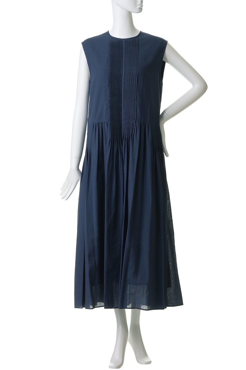 【デパリエ/DEPAREILLE】のラミーコットンピンタックスリーブレスドレス 人気、トレンドファッション・服の通販 founy(ファニー) 　ファッション　Fashion　レディースファッション　Fashion for Women　ワンピース　Dresses　フォーマル・パーティードレス・結婚式用ドレス　Elegant & Casual Dresses　チュニック　Tunic Tops & Dresses　エアリー　Airy Texture　シンプル　Simple, Minimal　チュニック　Tunic, Long Top　パーティ　Party, Party Style　フレア　Flare, Flared　ロング　Long, Long-Length　エレガント 上品　Elegant　再入荷　Restock / Back in Stock　other-2|ID: prp329100004922951 ipo3291000000036938890