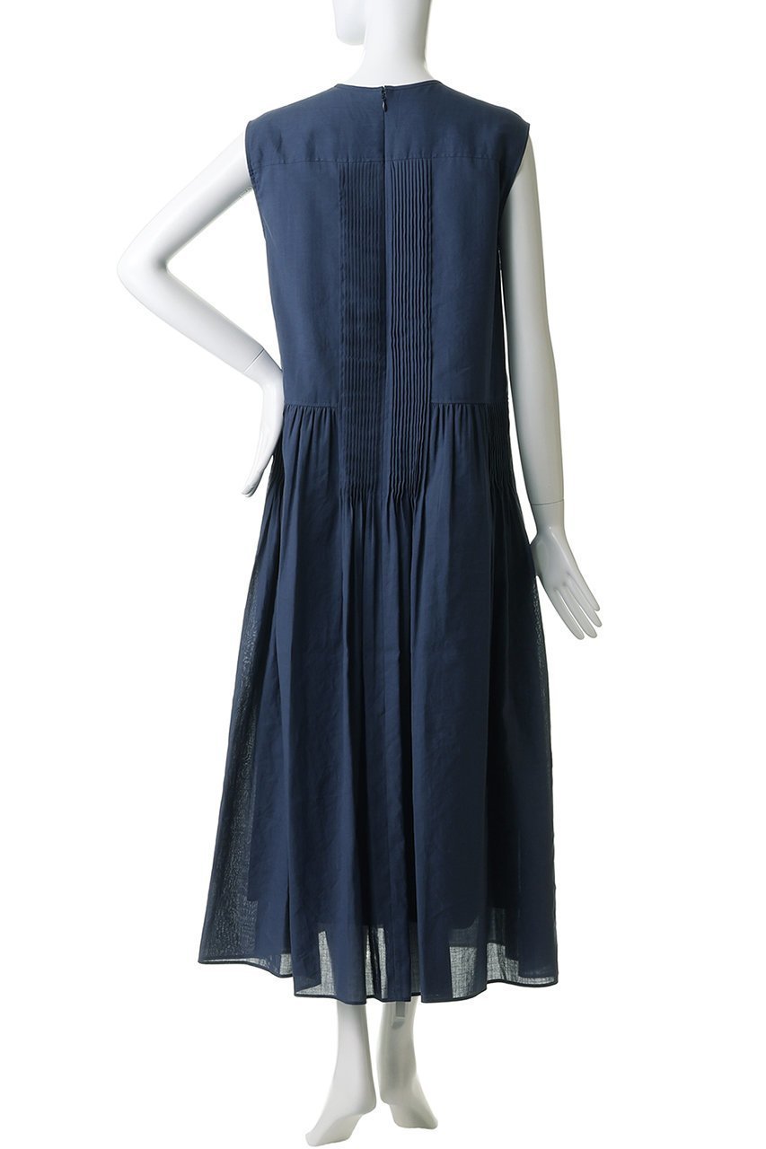 【デパリエ/DEPAREILLE】のラミーコットンピンタックスリーブレスドレス 人気、トレンドファッション・服の通販 founy(ファニー) 　ファッション　Fashion　レディースファッション　Fashion for Women　ワンピース　Dresses　フォーマル・パーティードレス・結婚式用ドレス　Elegant & Casual Dresses　チュニック　Tunic Tops & Dresses　エアリー　Airy Texture　シンプル　Simple, Minimal　チュニック　Tunic, Long Top　パーティ　Party, Party Style　フレア　Flare, Flared　ロング　Long, Long-Length　エレガント 上品　Elegant　再入荷　Restock / Back in Stock　other-4|ID: prp329100004922951 ipo3291000000036938895