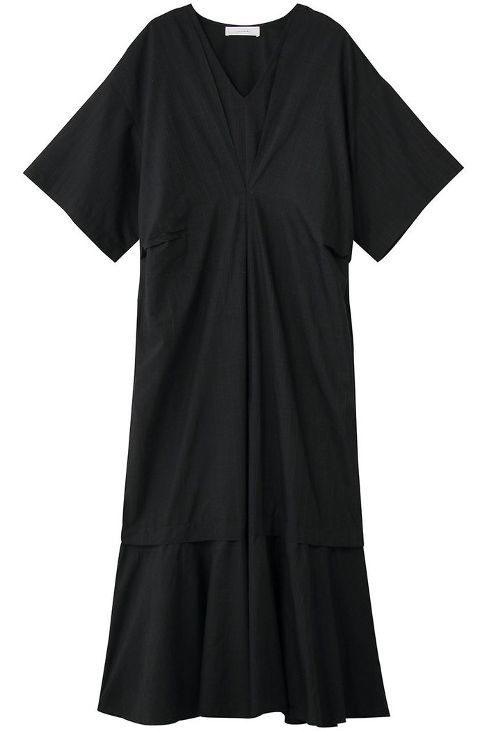 【エリオポール/heliopole】の【normment】ストライプステッチVネックドレス インテリア・キッズ・メンズ・レディースファッション・服の通販 founy(ファニー) https://founy.com/ ファッション Fashion レディースファッション Fashion for Women ワンピース Dresses フォーマル・パーティードレス・結婚式用ドレス Elegant & Casual Dresses チュニック Tunic Tops & Dresses なめらか Smooth, Silky Texture ストライプ Stripe, Striped Pattern チュニック Tunic, Long Top ドレス Dress, One-Piece リラックス Relax, Relaxed Fit ロング Long, Long-Length 新作・新入荷 New Arrivals / New In |ID: prp329100004922955 ipo3291000000036938921