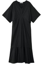 【エリオポール/heliopole】の【normment】ストライプステッチVネックドレス ブラック|ID: prp329100004922955 ipo3291000000036938924